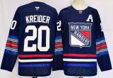 New Men's NHL Hockey Jersey New York Rangers #93#10#8#23 Mika Zibanejad