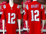 Men's NFL Brady #12#10 New England Patriots American Football Jerseys