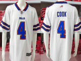 Men's NFL Allen/Diggs #17#14#4#0 Buffalo Bills American Football Jerseys