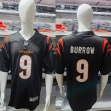 Men's NFL Burrow/Chase #9#1 Cincinnati Bengals American Football Jerseys