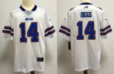 Men's NFL Allen/Diggs #17#14#4#0 Buffalo Bills American Football Jerseys