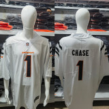 Men's NFL Burrow/Chase #9#1 Cincinnati Bengals American Football Jerseys