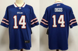 Men's NFL Allen/Diggs #17#14#4#0 Buffalo Bills American Football Jerseys
