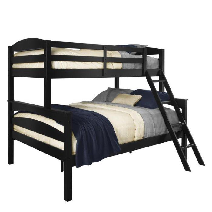 Twin Over Full Solid Wood Standard Bunk, Standard Bunk Bed Weight Limit