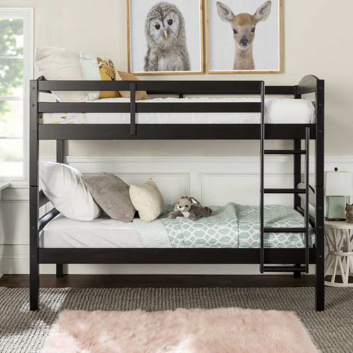 Abby Yes Solid Wood Bunk Bed By Viv, Abby Twin Over Bunk Bed