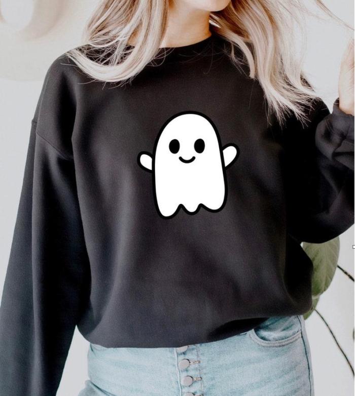 Halloween Ghost Shirt, Cute Baby Ghost Shirt, Halloween Sweatshirt, Ghost Sweatshirt, Cute Halloween Shirt, Halloween Funny Tee Spooky Shirt