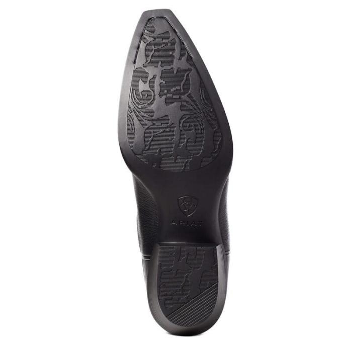 heritage elastic wide calf western boot