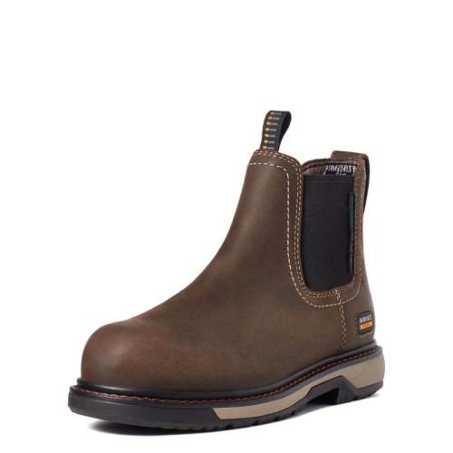 telluride work waterproof composite toe work boot