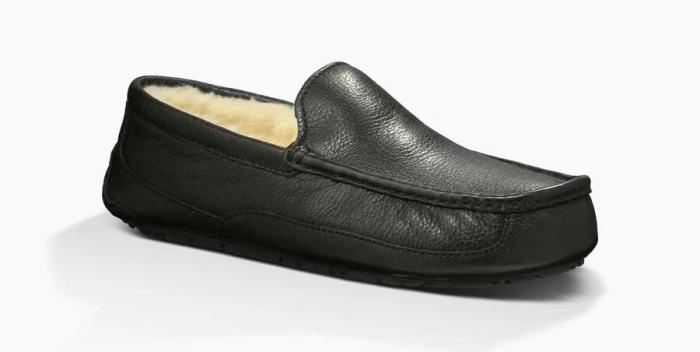 Ascot Leather Slipper