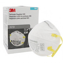 3M 8210 N95 Classic Disposable Particulate Cup Respirator (Pack of 20 Masks)