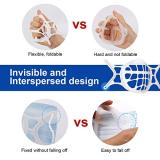 10 Pcs 3D Mask Bracket, Silicone Mask Bracket Inner Support Frame for More Breathing Space, Comfortable, Reusable&Washable