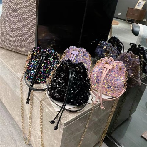 Sequin Bling Cute Purse Handbag