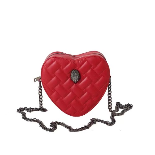 New PU Heart Shape Purse Handbag