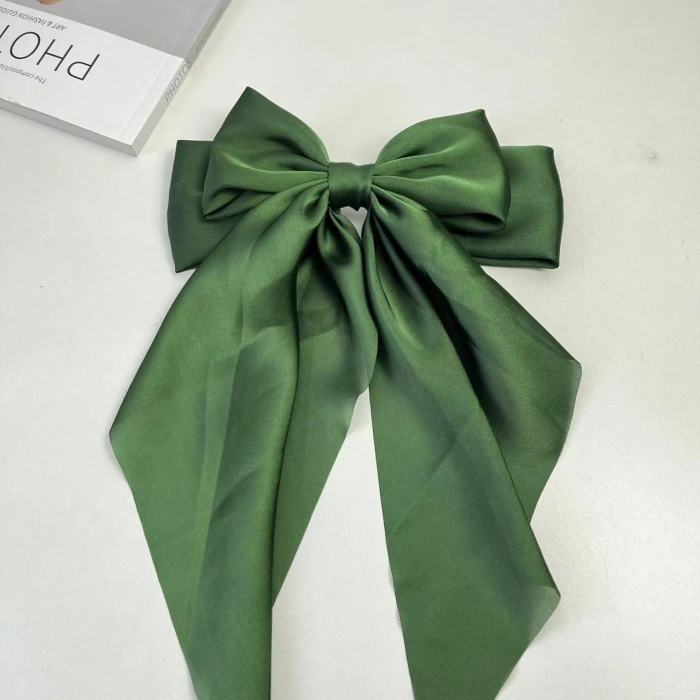 Hot Selling Cute Silky Ribbon Hairpin