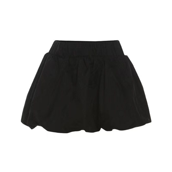 Cute Puffy Bubble Mini Skirt