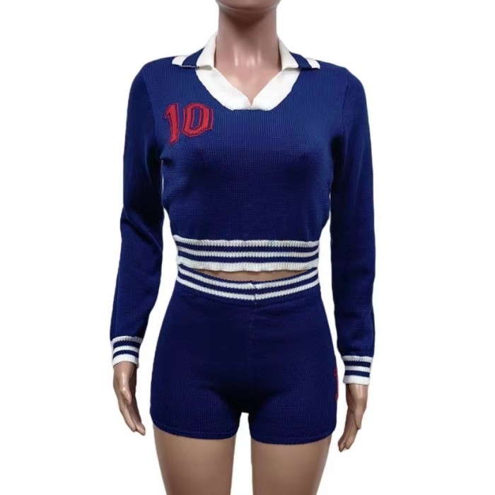 cropped knit cardigan, cardigan short set, knit two piece set