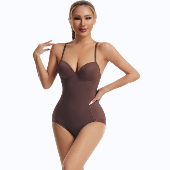 Women Underwire Cupped Bodysuit