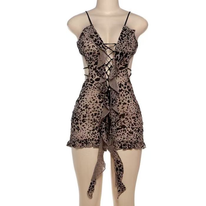 sheer leopard print jumpsuit, leopard mesh jumpsuit, sheer leopard jumpsuit