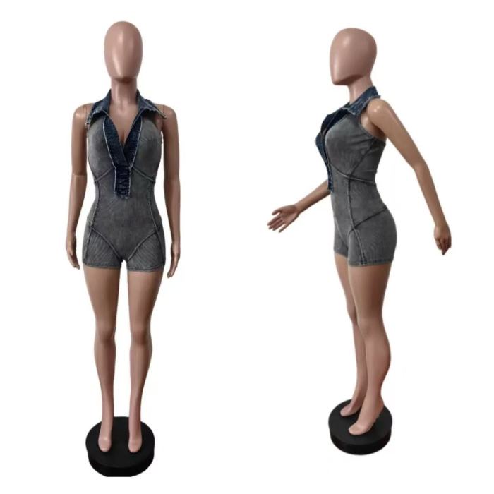 cotton romper jumpsuit, halter jumpsuit casual, plus size halter jumpsuit