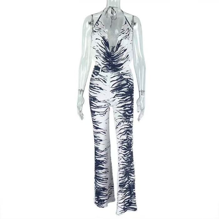 Zebra Print 2 Piece Matching Set 