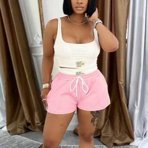 Tank Top 2 Piece Shorts Matching Set 