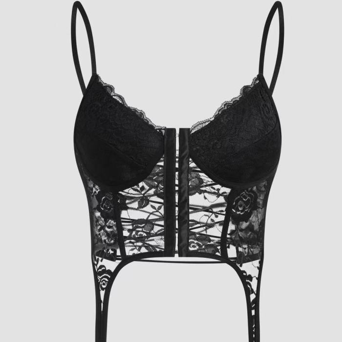 Sexy Lace Bralette Crop Top