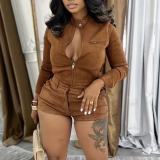 Brown