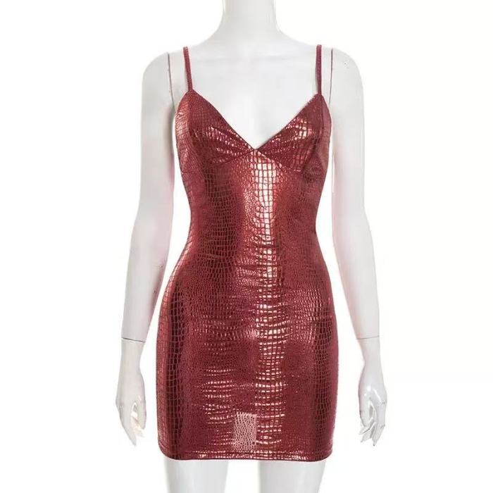 Bodycon Strap Mini Dress