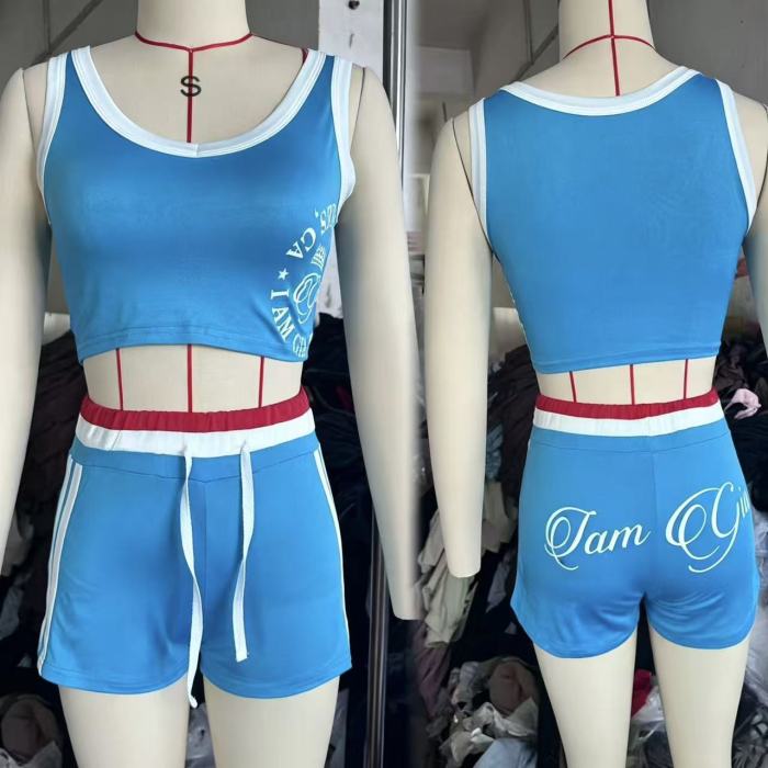 Gia Tank Top With Shorts Set