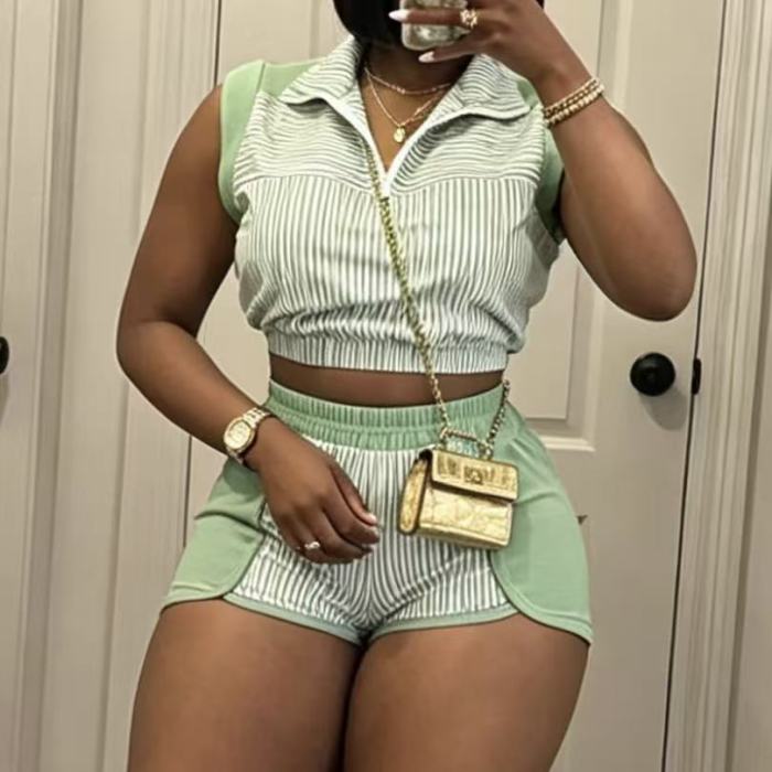 Tank Top With Shorts Set 