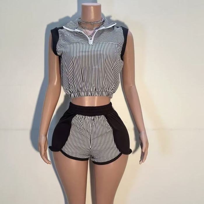 Tank Top With Shorts Set 