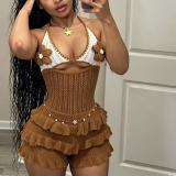 Brown