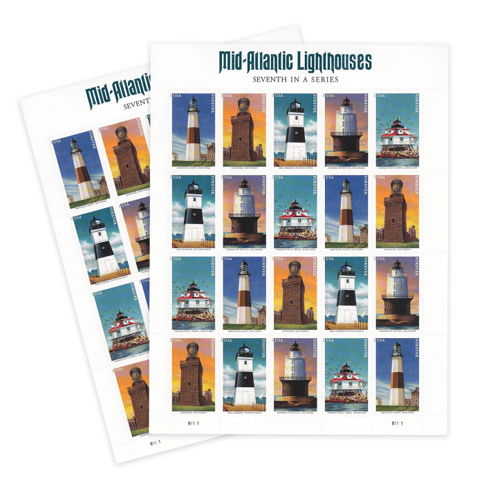 Mid-Atlantic Lighthouses, 100 Pcs