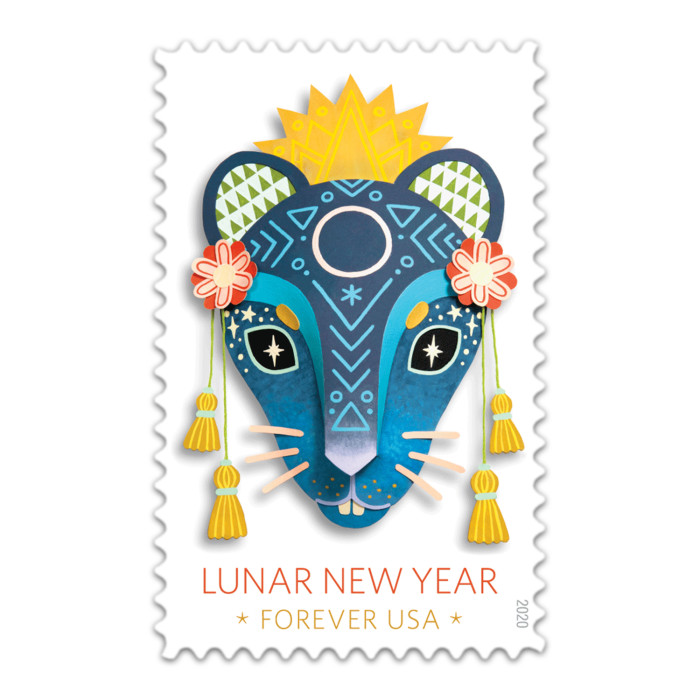Lunar New Year Rat, 100 Pcs
