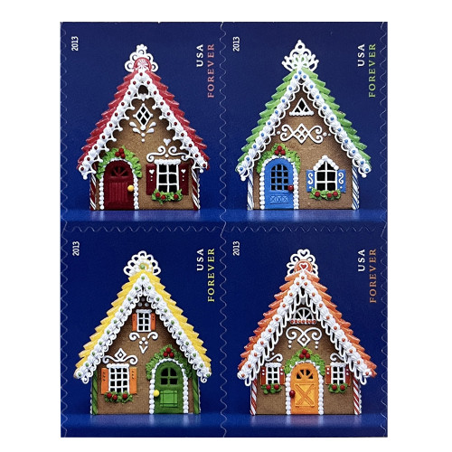 Contemporary Gingerbread Houses, 100 Pcs