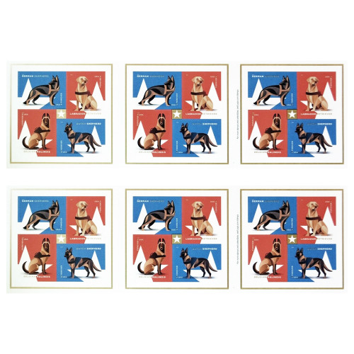 Military Working Dogs 100 Pcs