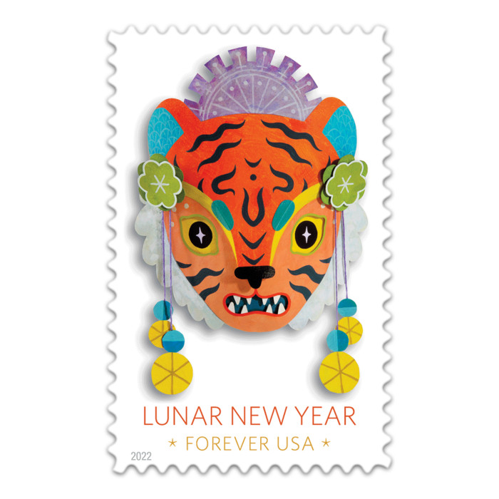 Lunar New Year Tiger, 100 Pcs