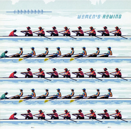 Women's Rowing, 100 Pcs
