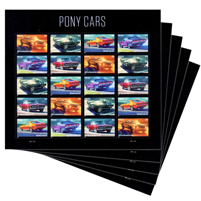 Pony Cars,100 Pcs