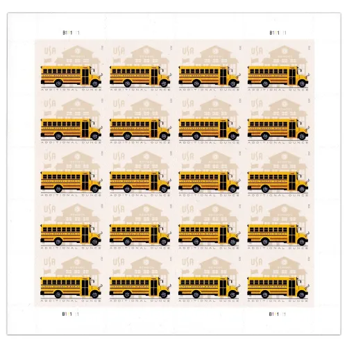School Bus, 100 Pcs
