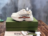 Gucci Men Women Shoes Luxury Brand Fashion Sneakers Rhyton Sneaker with Original Box