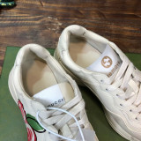 Gucci Men Women Shoes Luxury Brand Fashion Sneakers Rhyton Sneaker with Original Box