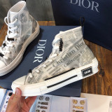 Dior Men Women Shoes Sneakers Luxury Brand B23 Sneakers High-Top Sneaker with Original Box