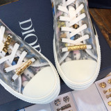 Dior Men Women Shoes Casual Luxury Brand B23 Low-Top Sneaker Multicolor Dior Oblique Canvas