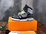 Louis Vuitton Men Shoes Fashion Design Luxury Brand LV TRAINER SNEAKER BOOT 1A7R0R