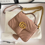 Gucci Womens Bag GG Marmont Mini Top Handle Bag ‎547260 DTDIT 5729