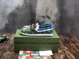 Gucci Shoes Leather Gucci Tennis 1977 slip-on sneaker Loafers with Original BoxGG Multicolor