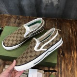 Gucci Shoes Leather Gucci Tennis 1977 slip-on sneaker Loafers with Original BoxGG Multicolor