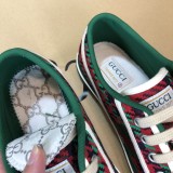 Gucci Womens ManShoes Fashion Type Luxury Brand Leather Gucci Tennis 1977 low top sneaker with Original Box