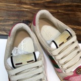 Gucci Distressed Screener Sneakers Men Womens Shoes